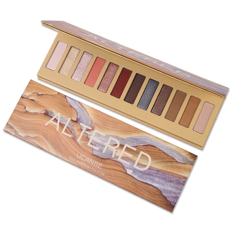 Paleta de Sombras UCANBE - 12 Cores